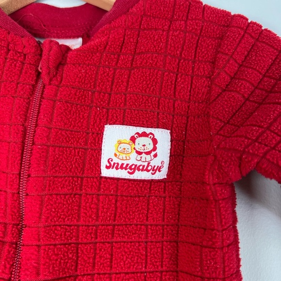 Snugabye Sleeper Red 3M Baby - Picture 2 of 5